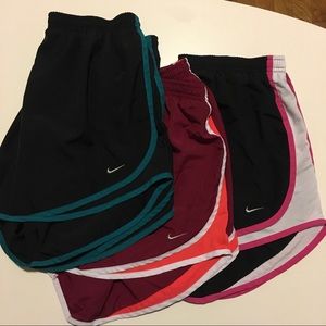 EUC Nike Tempo Shorts 3 pairs